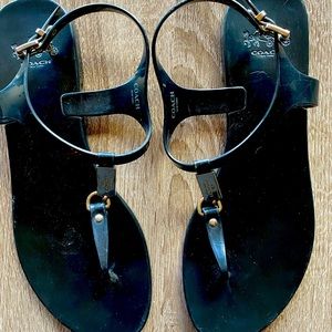 Coach sandals size 10